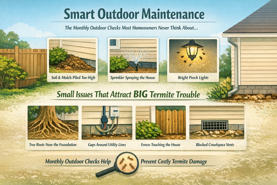 Prevent Termites with Smart Outdoor Maintenance