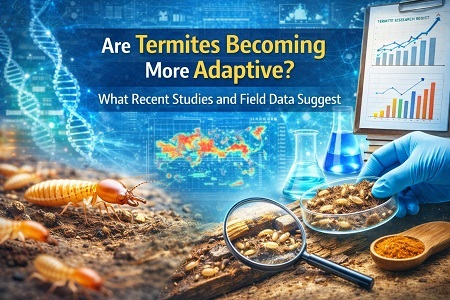 Are termites really becoming more adaptive?