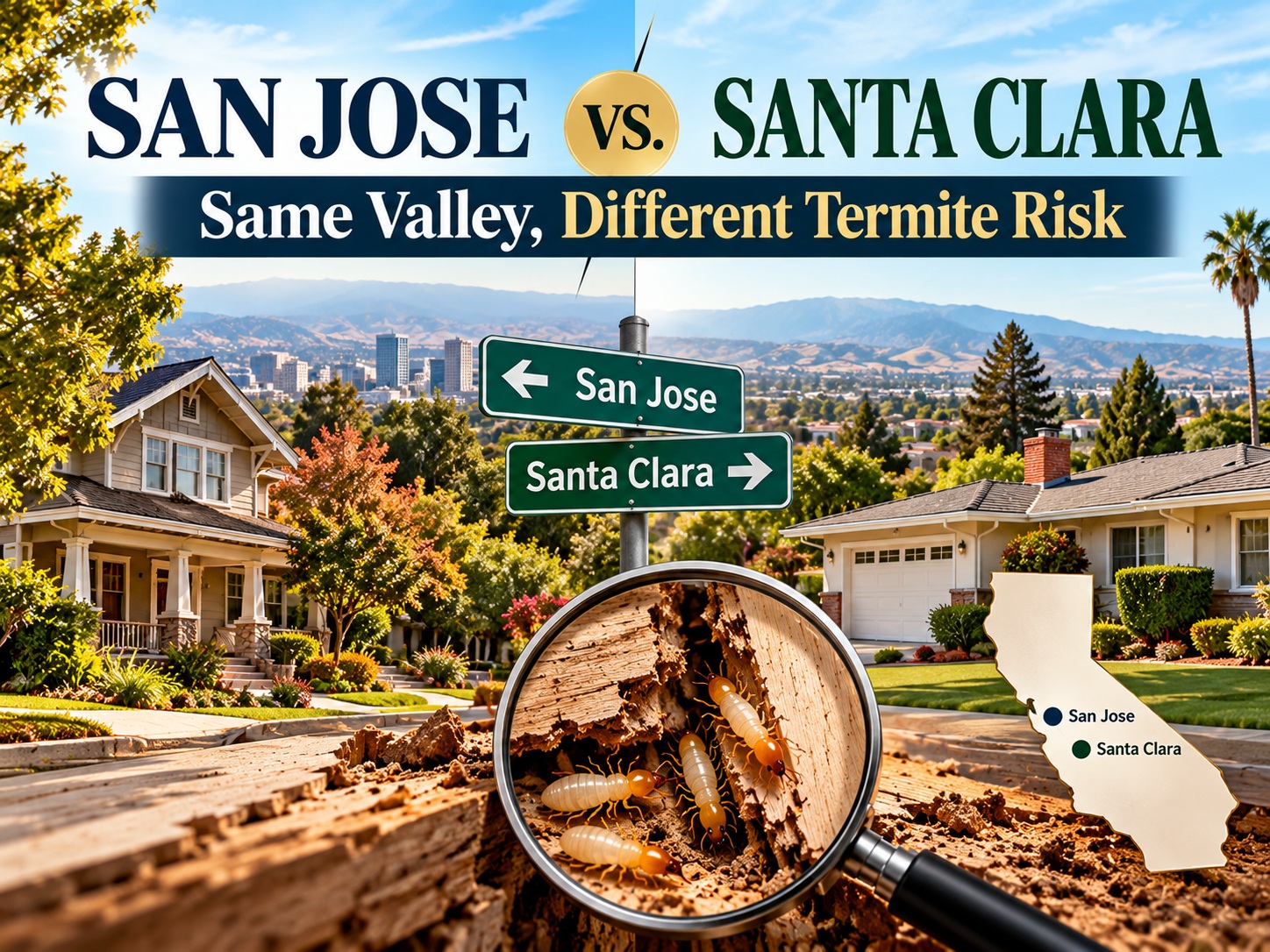 How Home Age Affects Termite Risk in San Jose & Santa Clara
