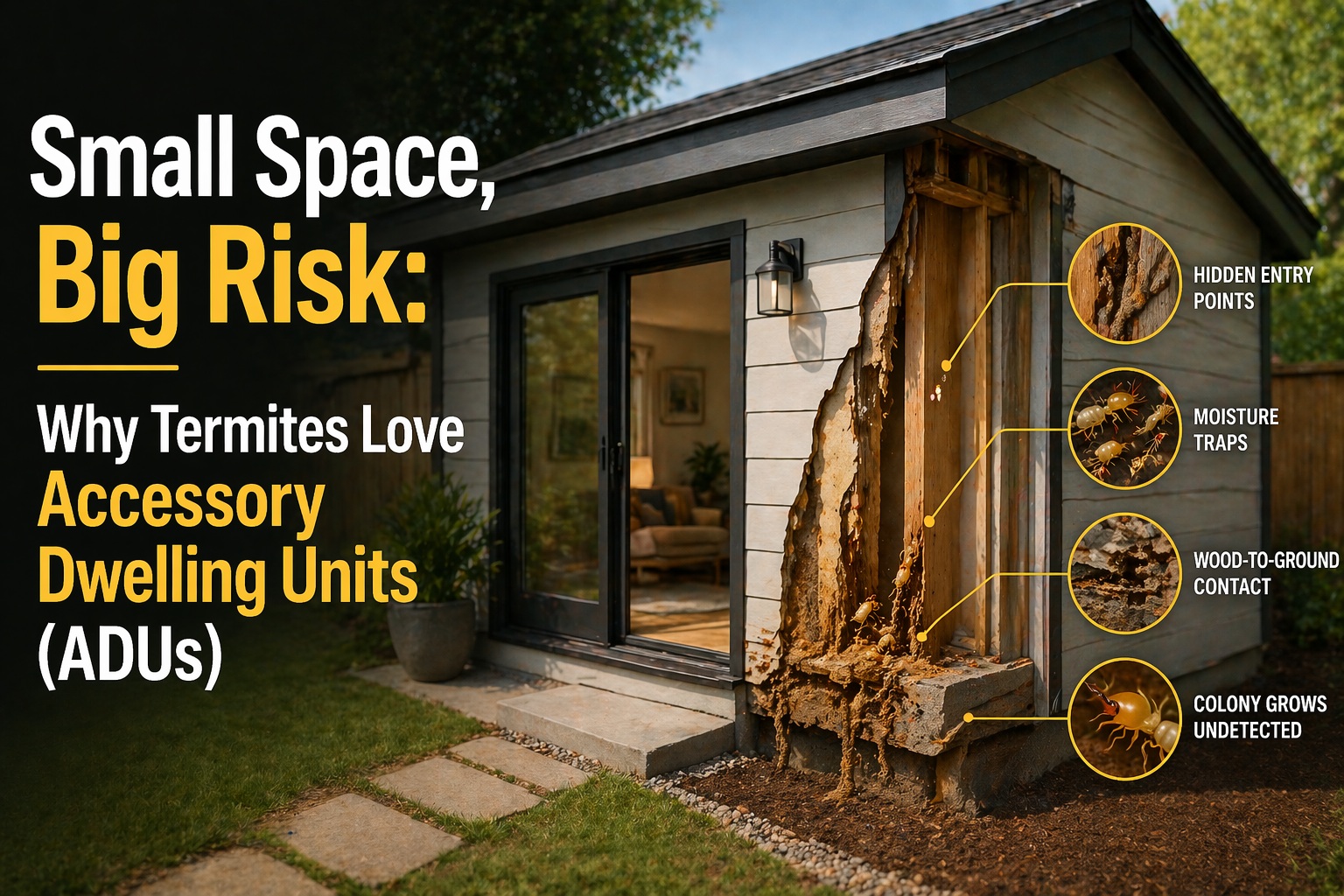 Why Termites Target ADUs