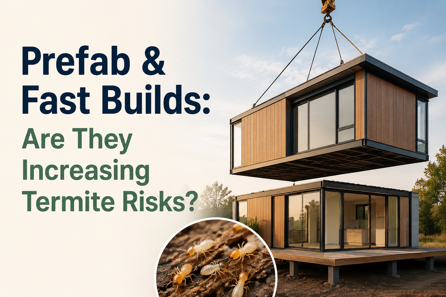 Hidden Termite Risks Behind Prefab and Modular Construction