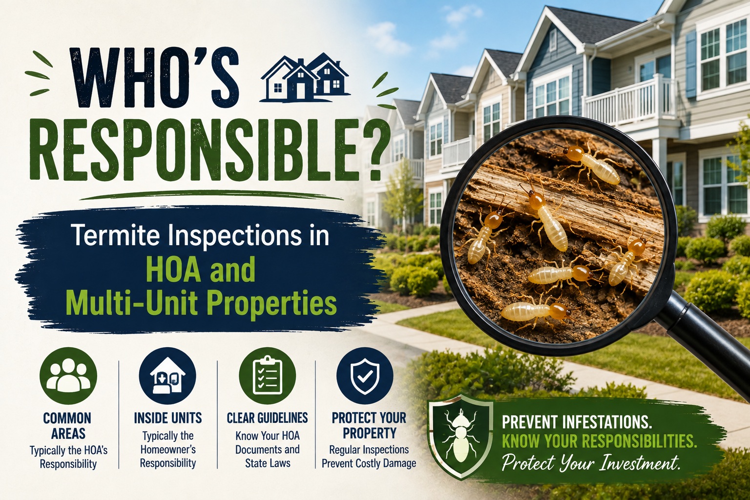Who Pays for HOA Termite Damage?